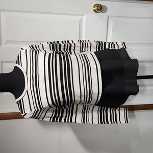 Black & White Striped Blouse